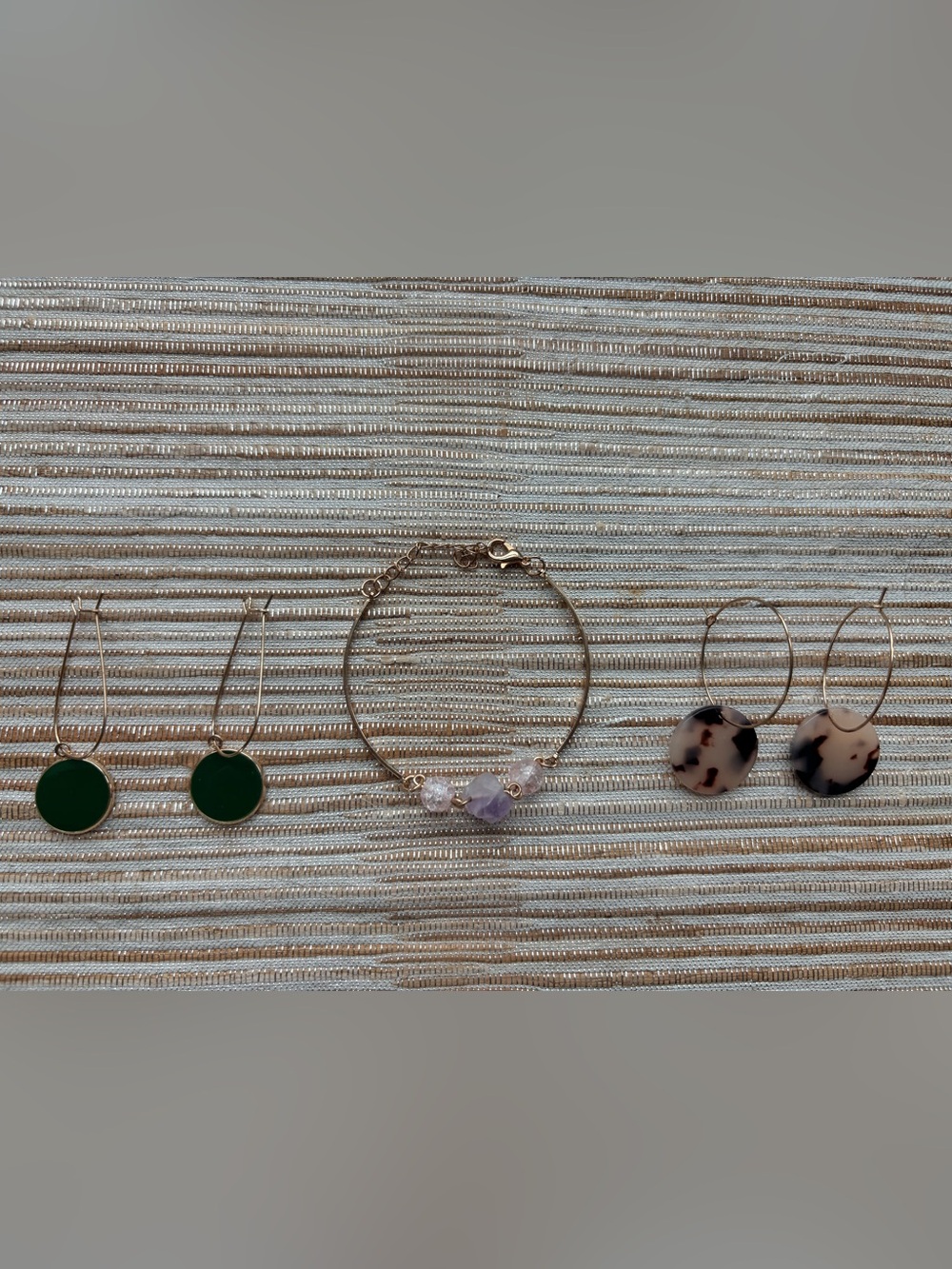 Earrings and Bracelet Assortment